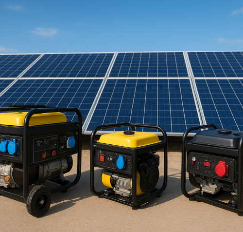 Генераратори та сонячні панелі